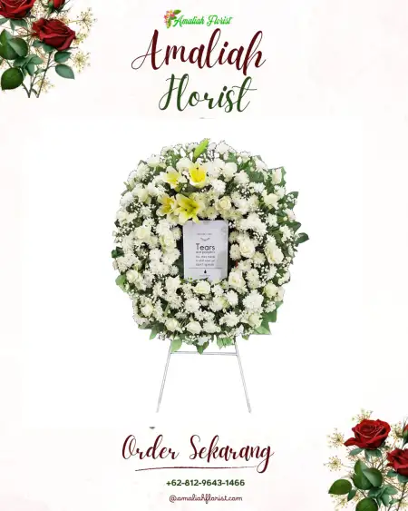 Krans Bunga Duka Pondok Sayur