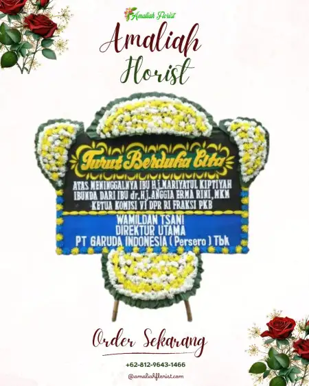 Papan Bunga Duka Pondok Sayur